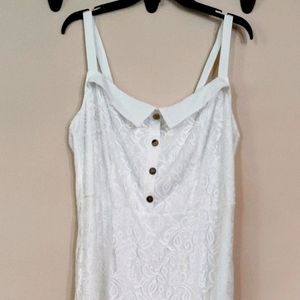 Long White Summer Dress
